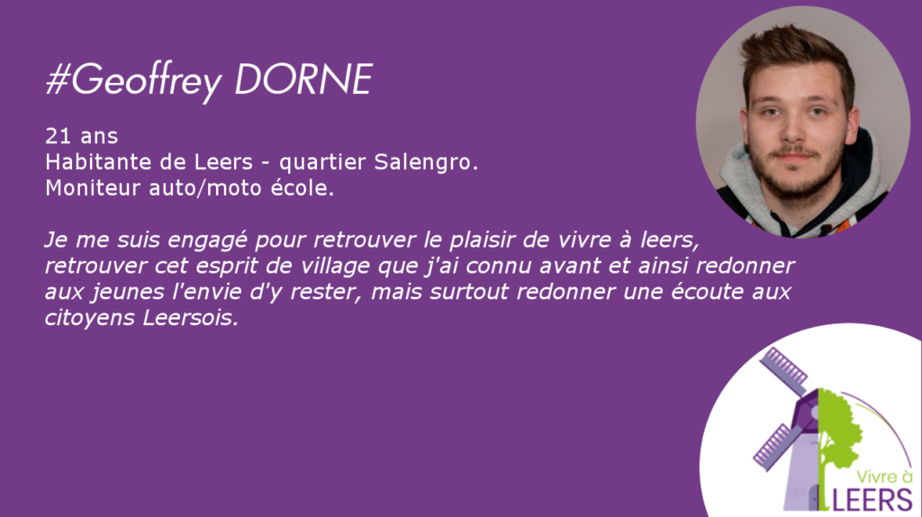 Panneau Candidat Geoffrey Dorne 1024x574