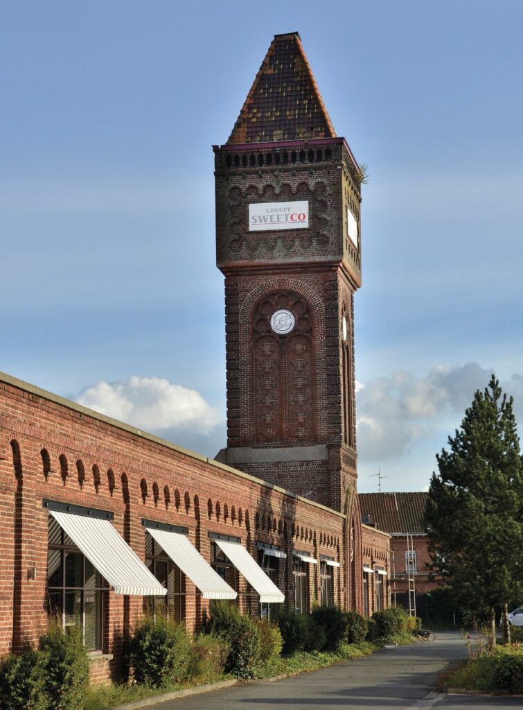 la tour de l ancienne filature edifiee en 1895. photo caue nord com